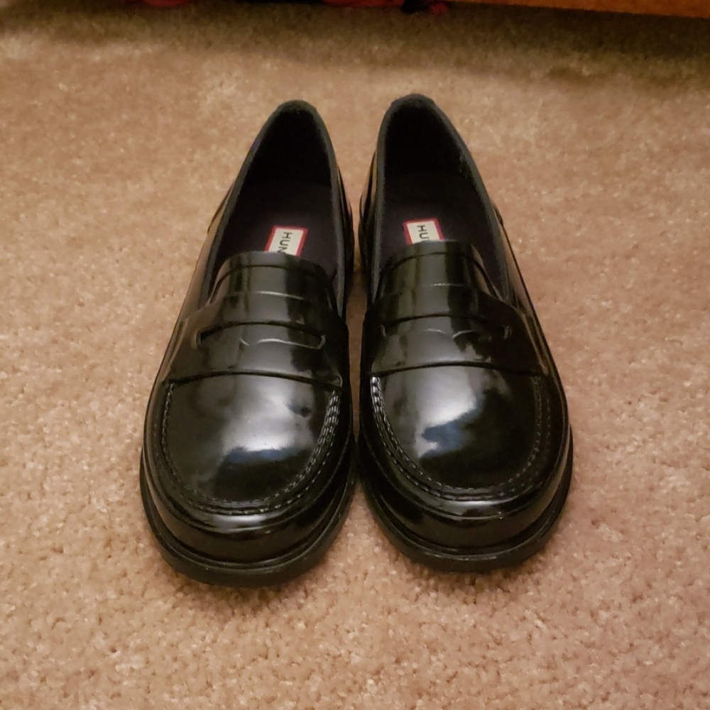 Hunter brand loafers